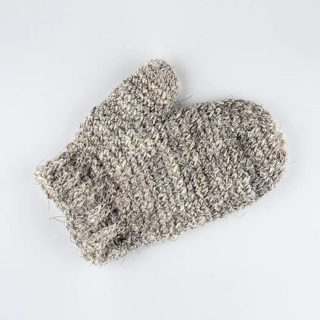 Sisal & Horsehair Bath Glove Duman Home