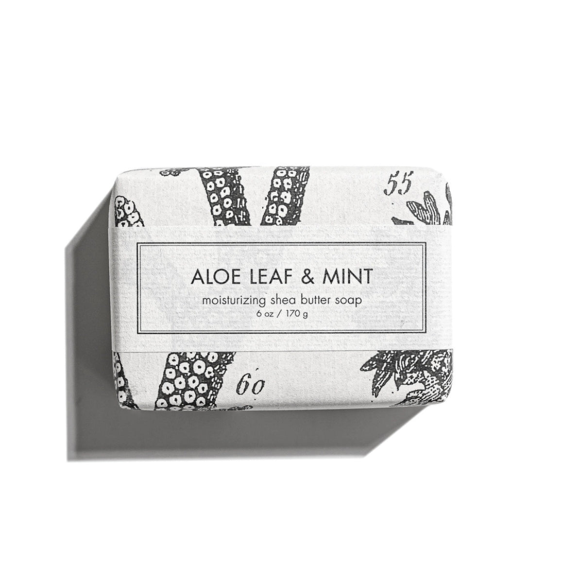 Aloe Leaf & Mint Shea Butter Soap | Duman Home