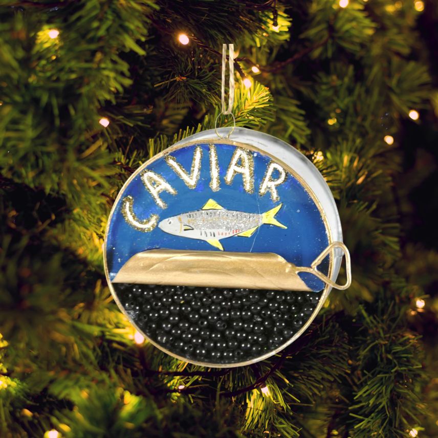 Caviar Christmas Ornament | Duman Home