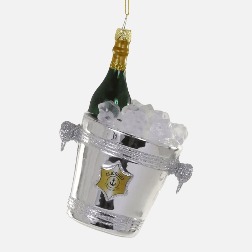 Champagne on Ice Ornament | Duman Home
