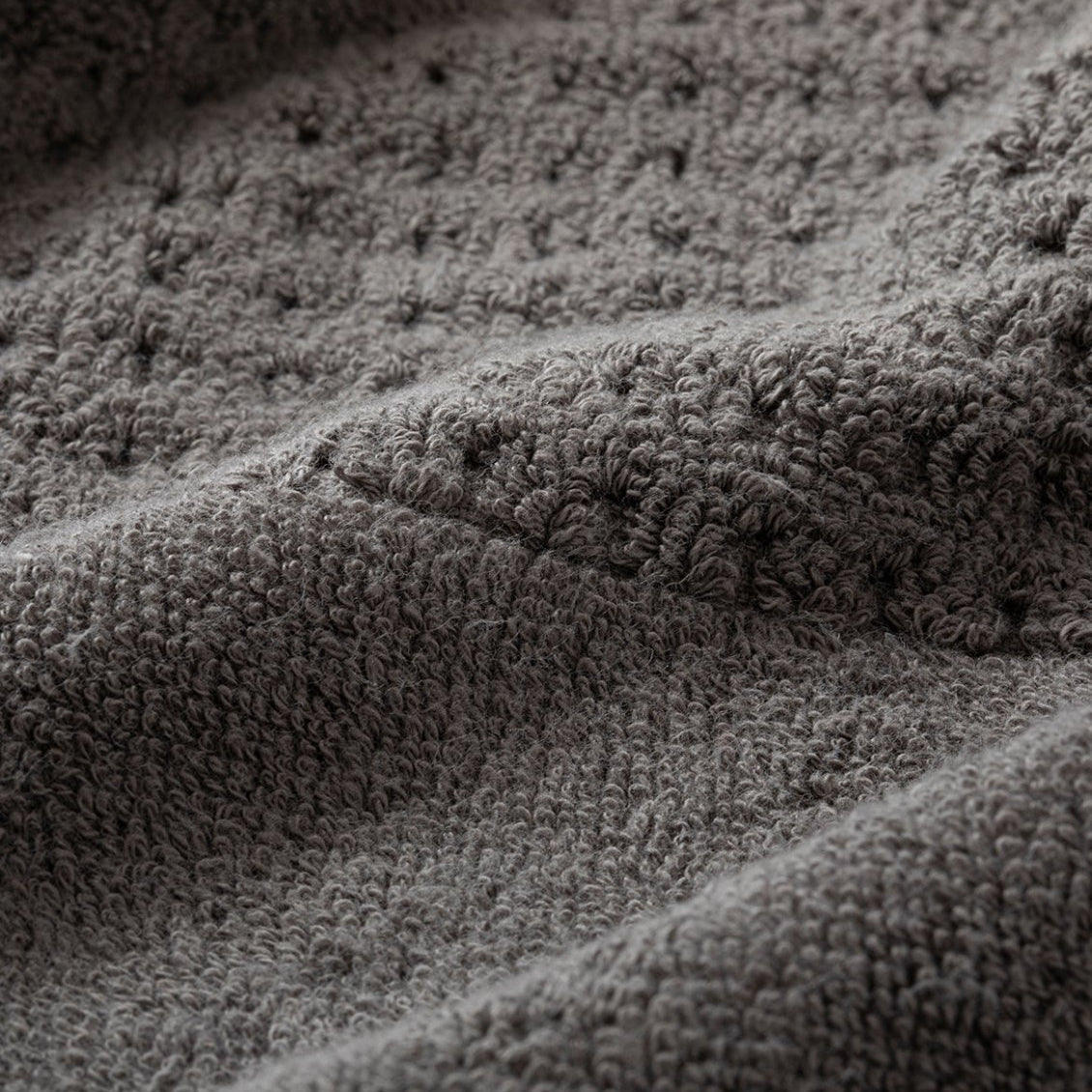 Charcoal Lightweight Waffle Towel | Duman Home