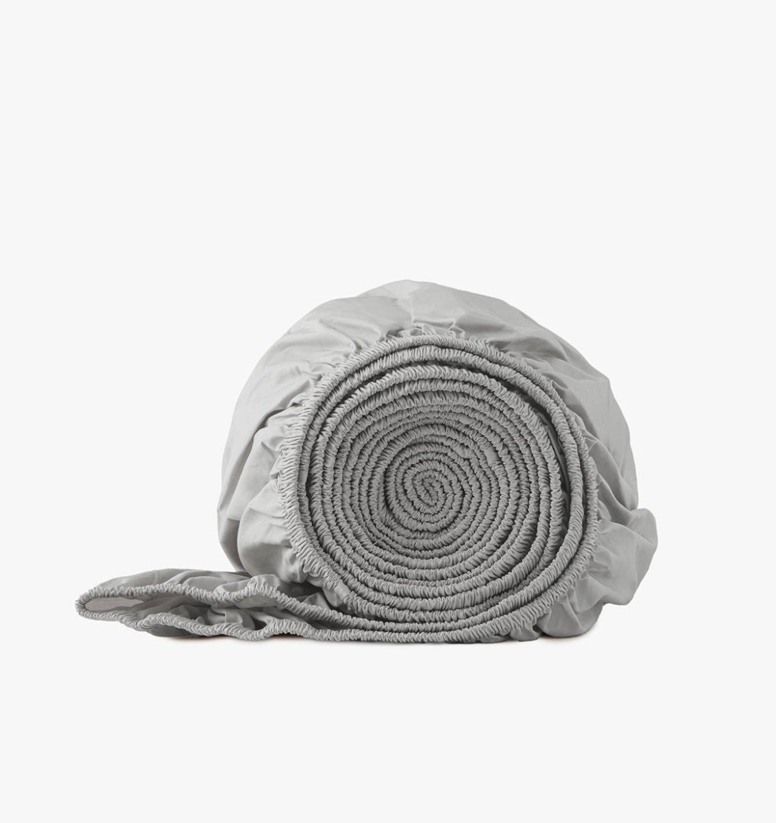 Percale Organic Fitted Sheet Mist | Duman Home