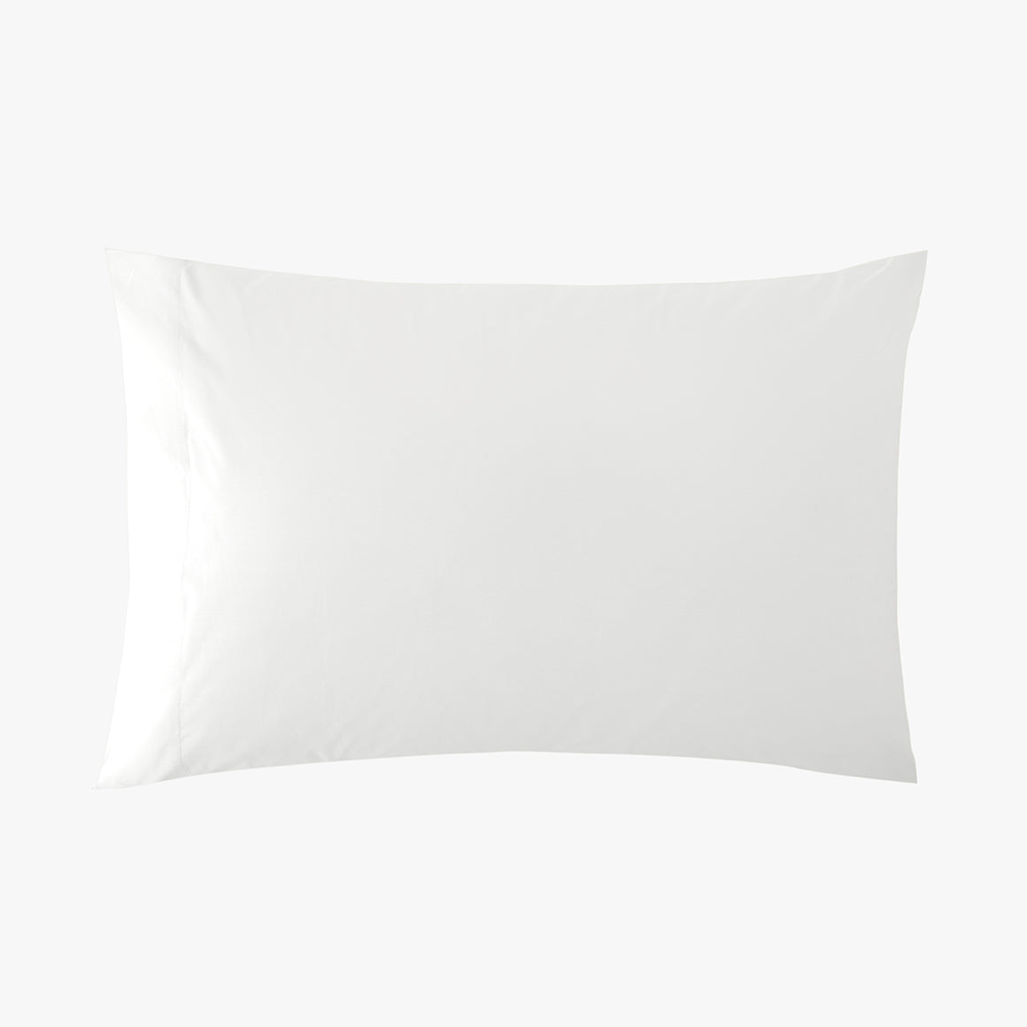 Percale Organic Pillowcase Set White | Duman Home