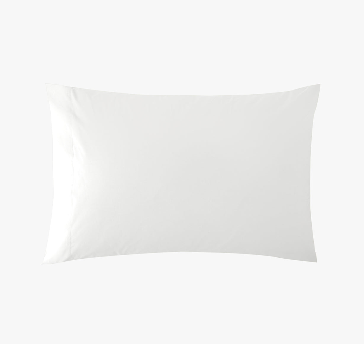Percale Organic Pillowcase Set White | Duman Home