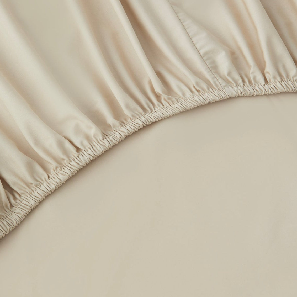 Percale Organic Sheet Set Bone Detail | Duman Home