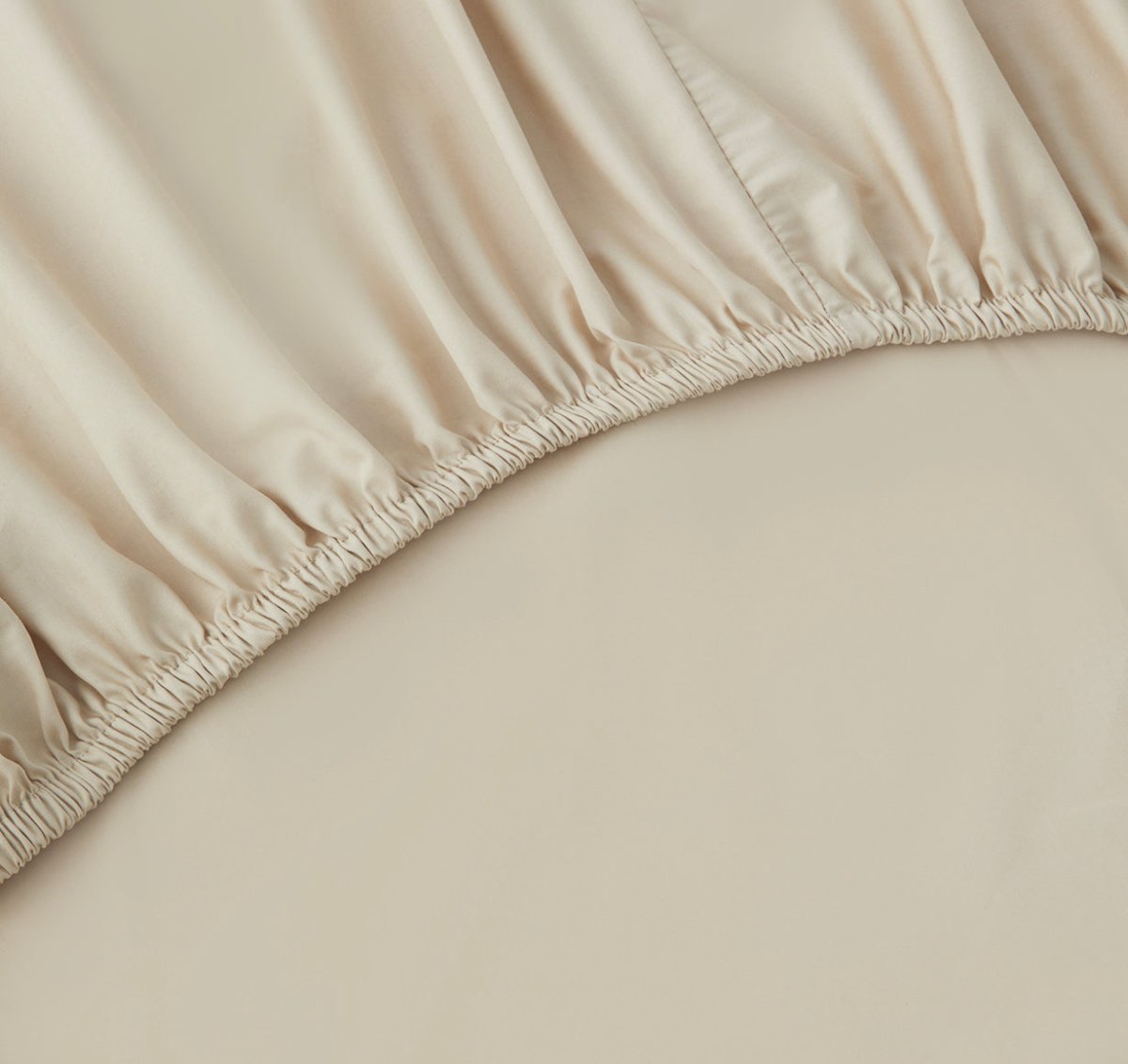 Percale Organic Sheet Set Bone Detail | Duman Home