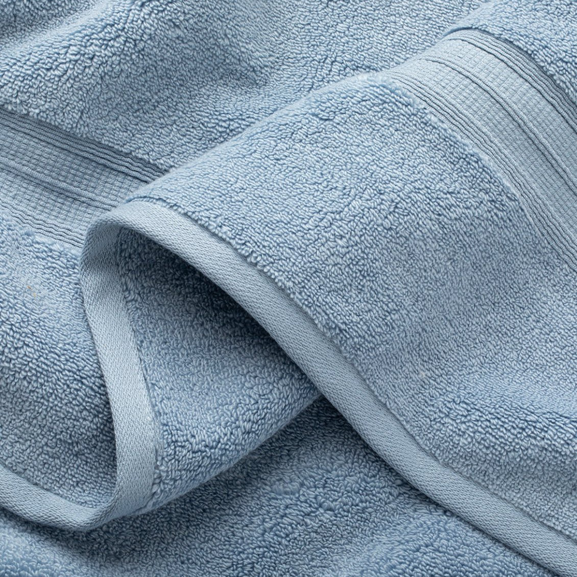 Super-Plush Towels Azure Detail | Duman Home