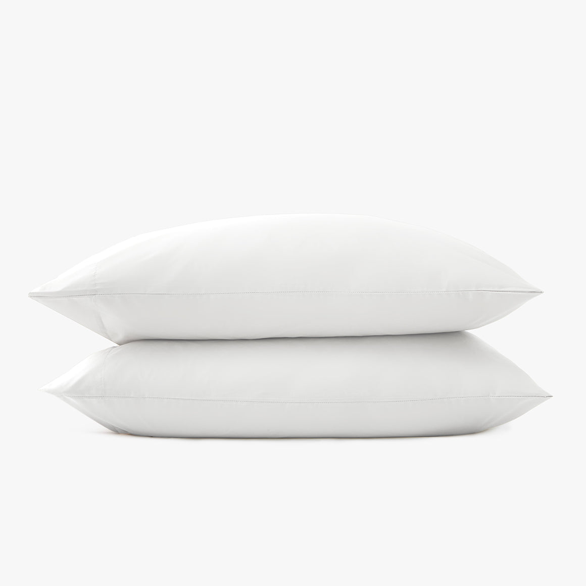 Percale Organic Pillowcase Set White | Duman Home