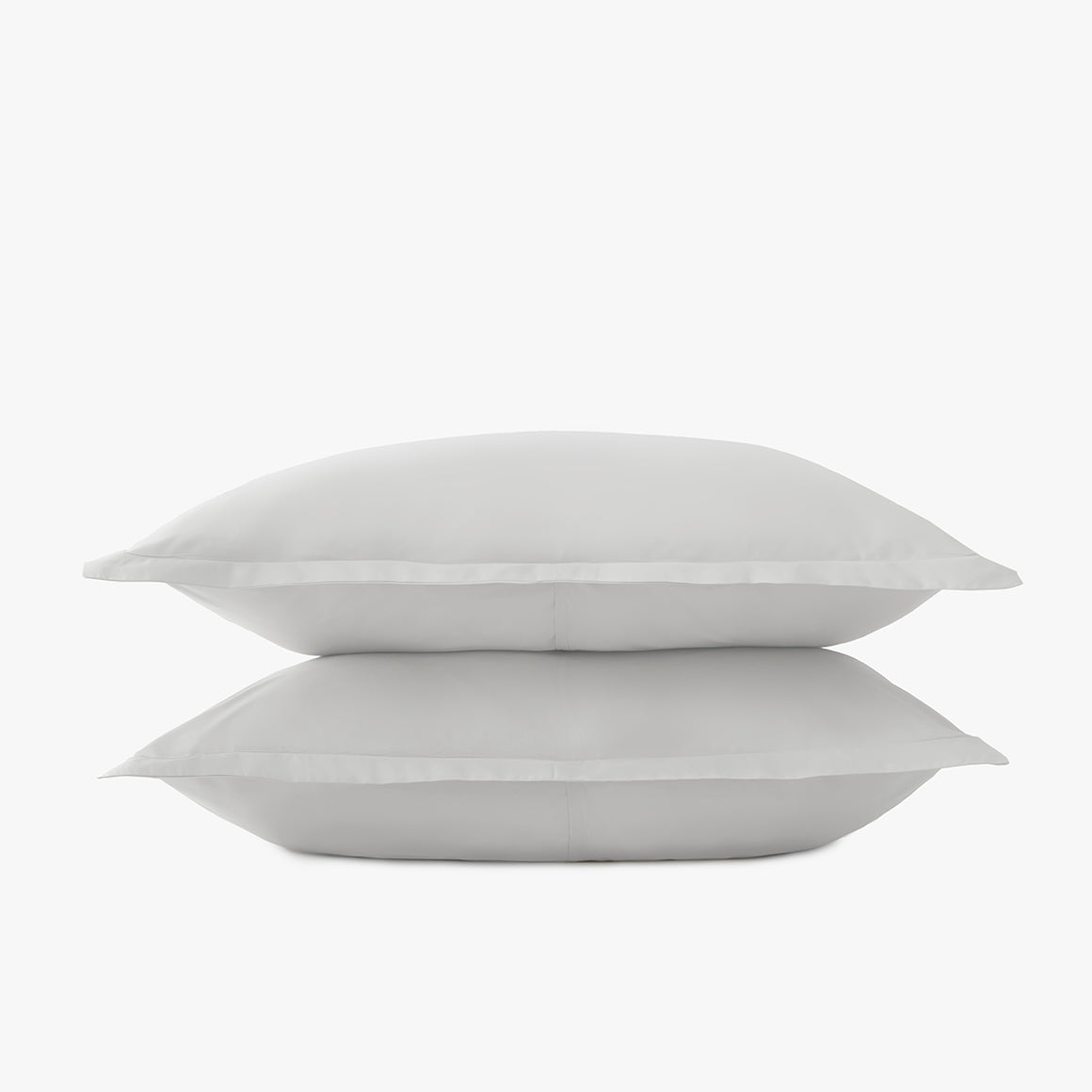 Percale Organic Sham Set Mist | Duman Home