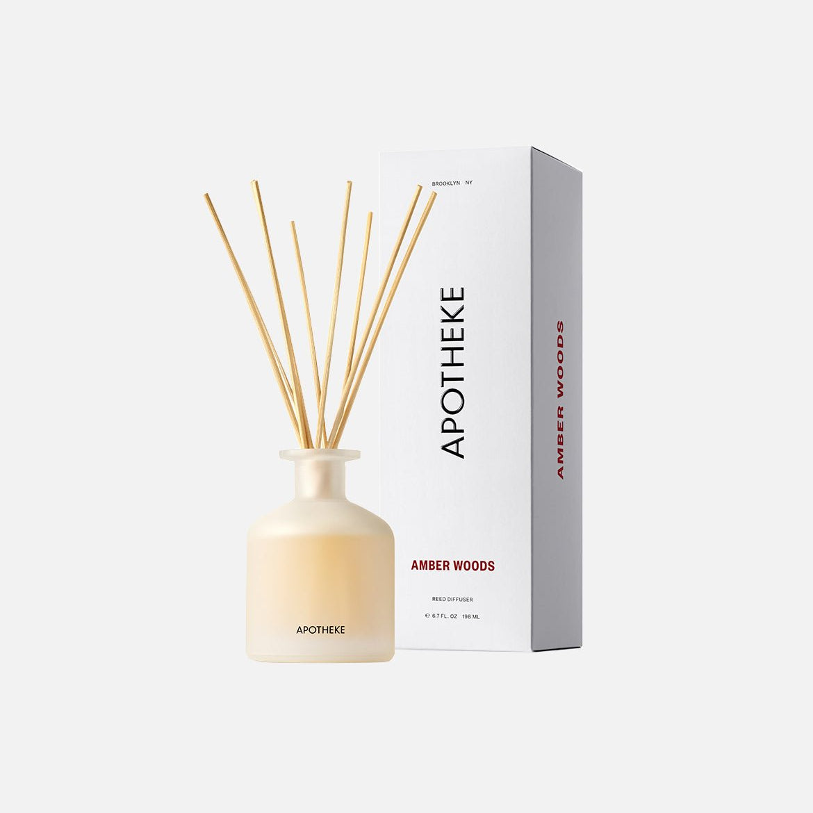 Apotheke Amber Woods Reed Diffuser | Duman Home