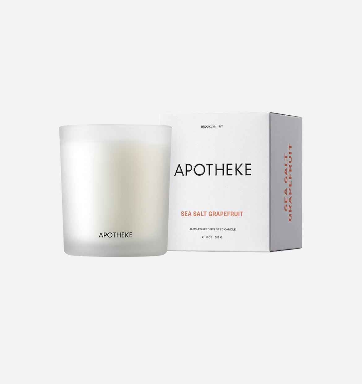 Apotheke Sea Salt Grapefruit Candle | Duman Home
