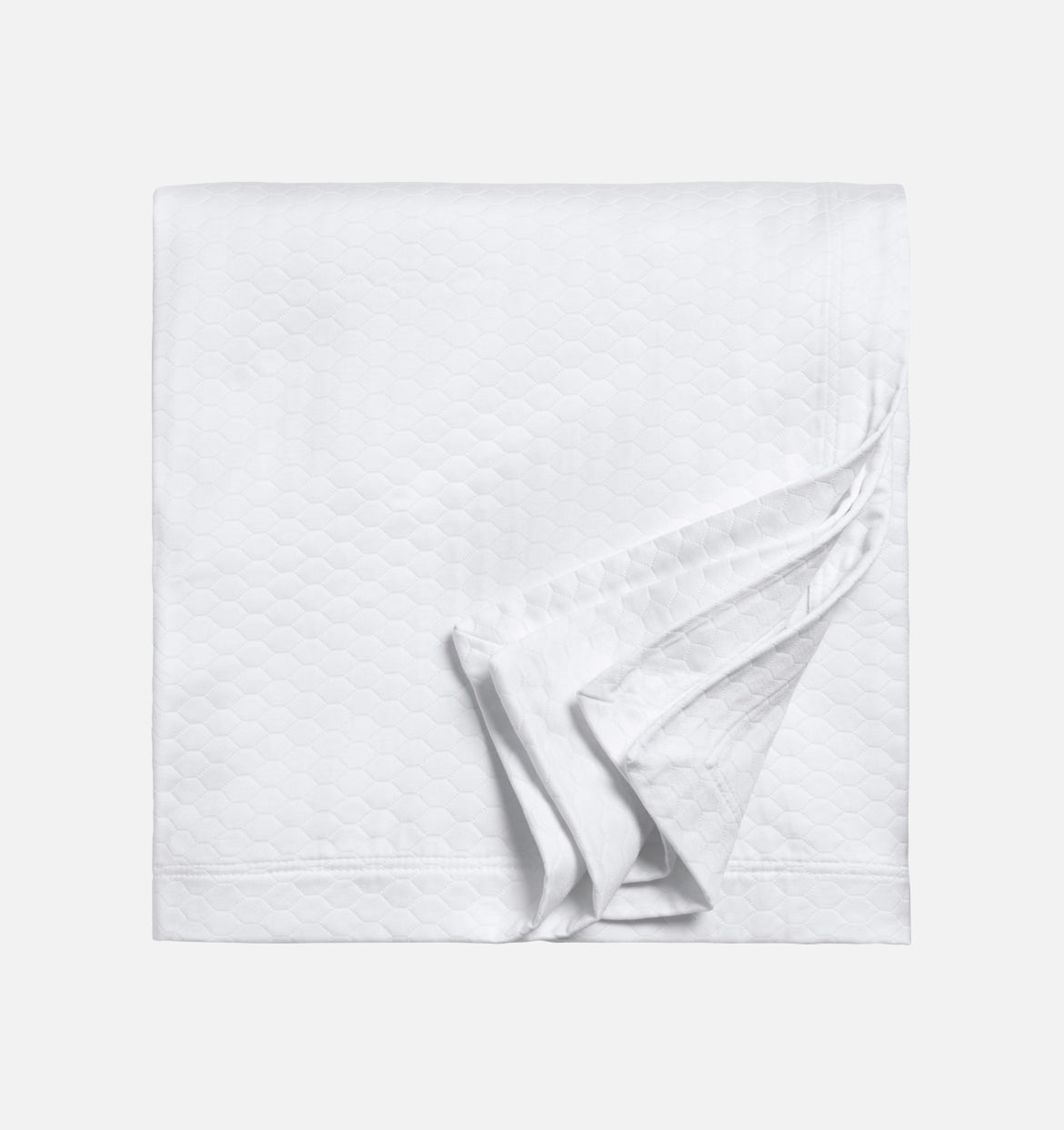White Sferra Favo Quilt | Duman Home