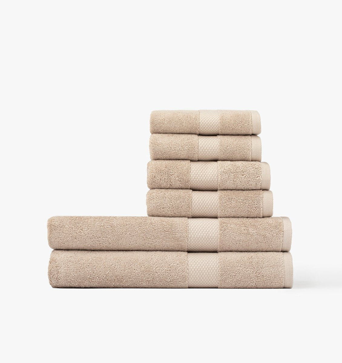 Premium Turkish Cotton Towels Taupe | Duman Home