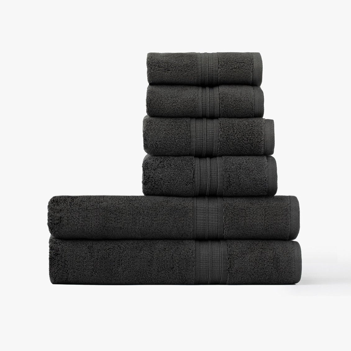 Super-Plush Towel Bundle Coal | Duman Home