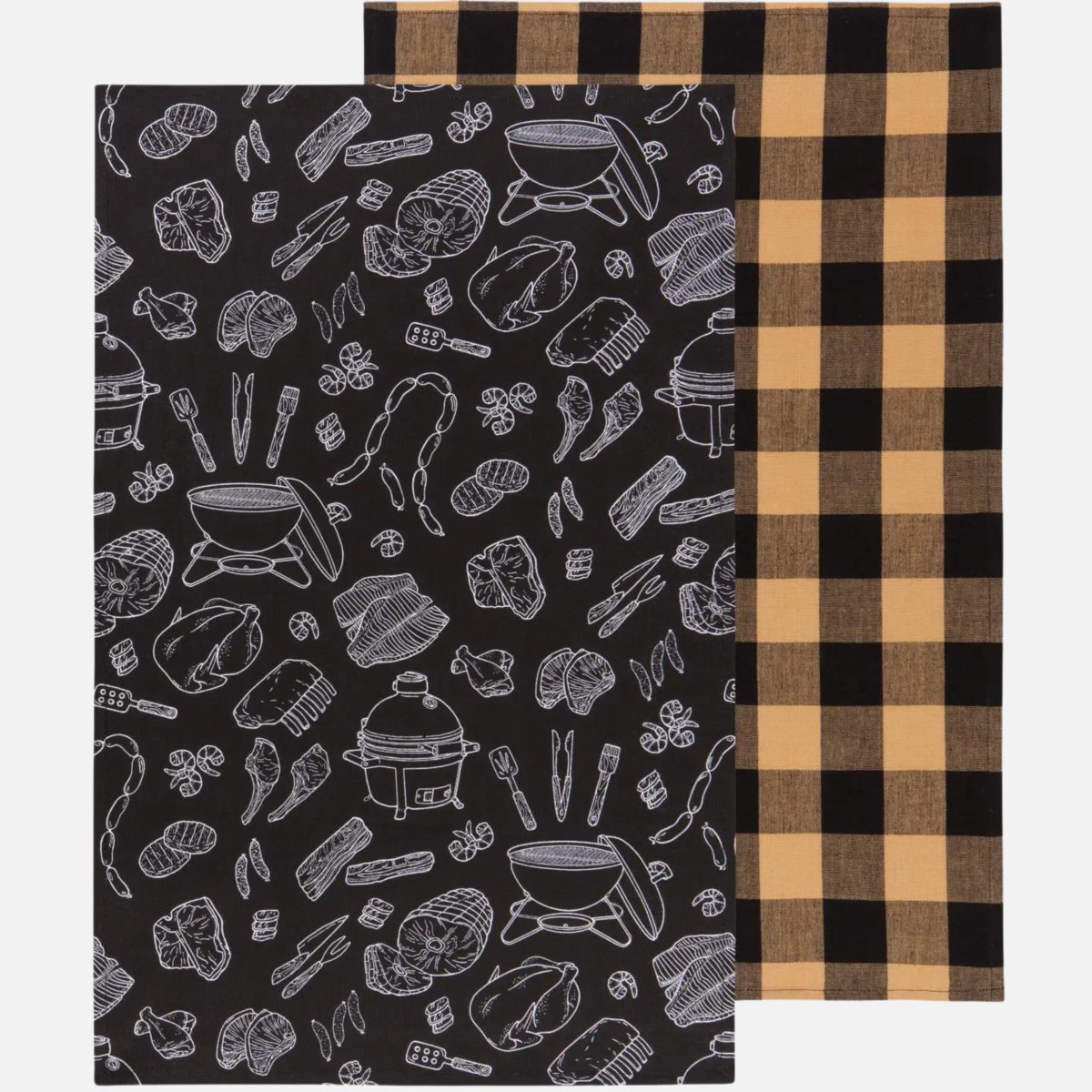 On the Grill Dishtowels Set | Duman Home