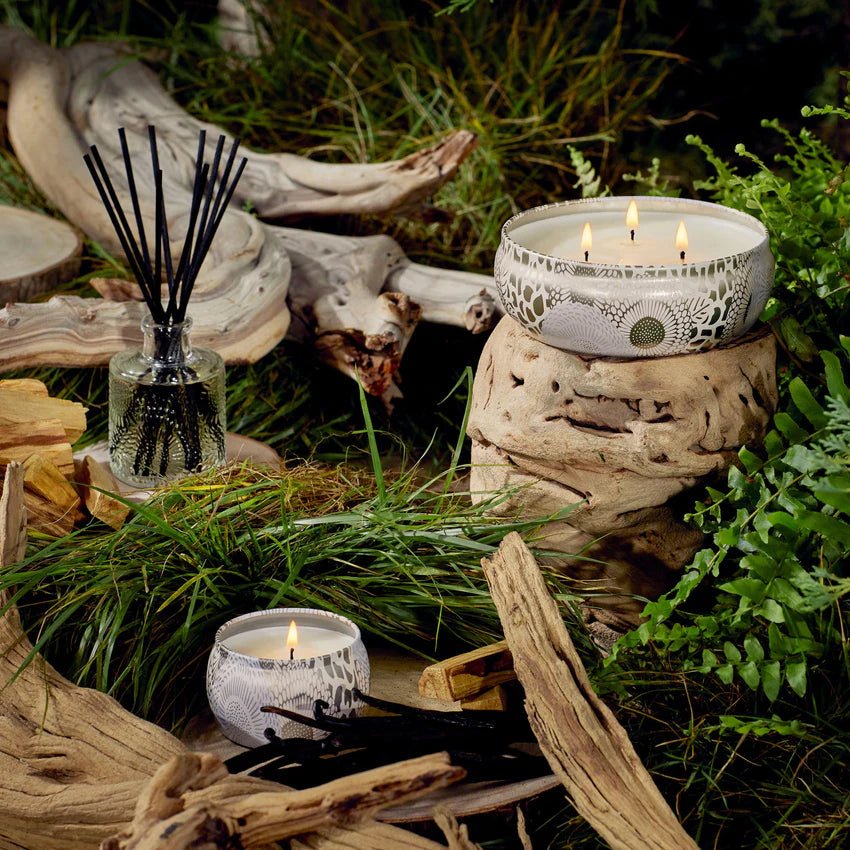 Voluspa Santal Vanille Reed Diffuser and Candle | Duman Home