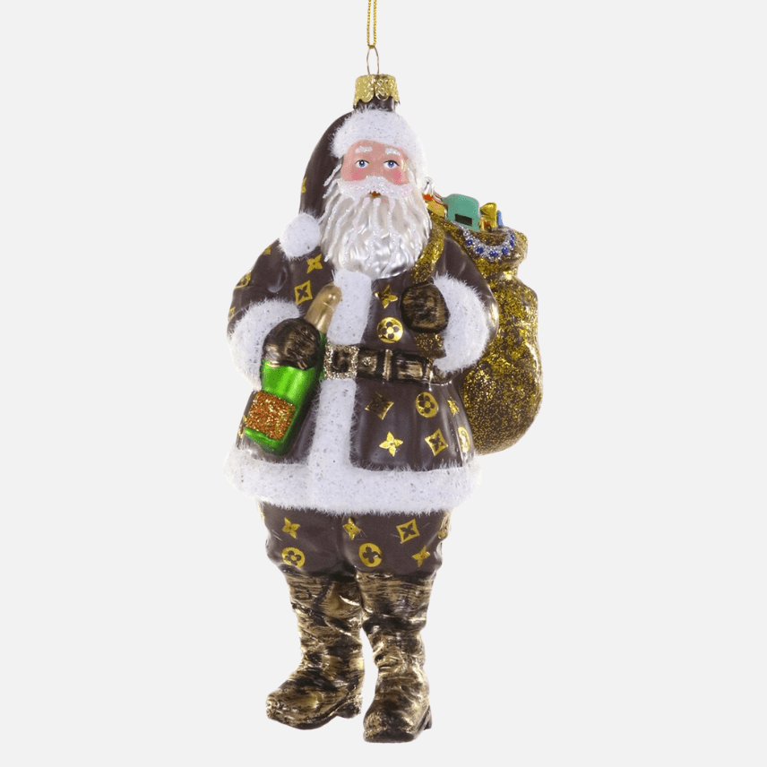 Luxe Santa Ornament | Duman Home