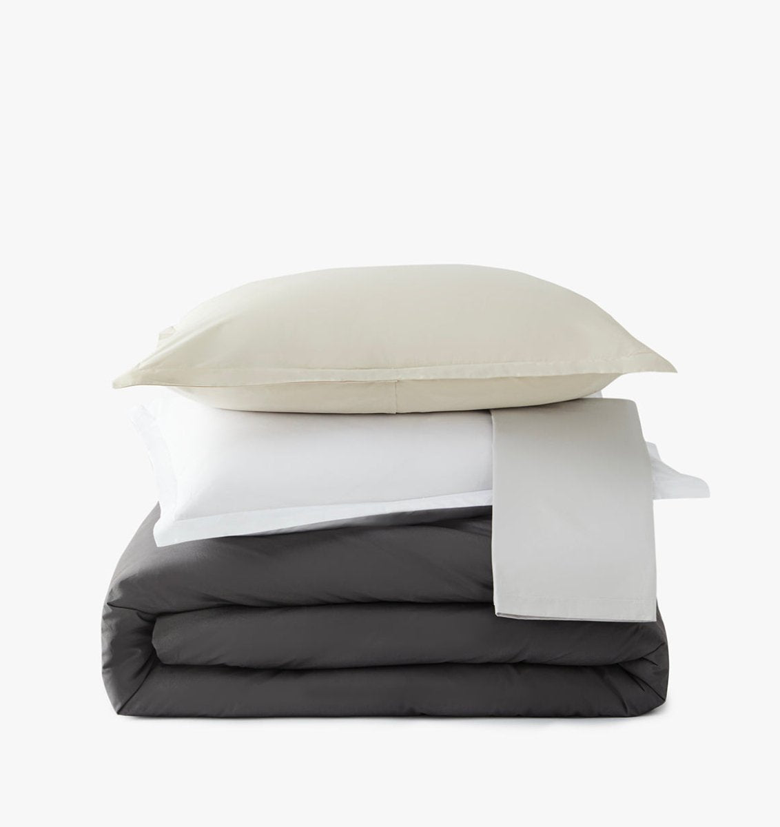 Percale Organic Duvet Cover Set | Duman Home