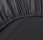 Percale Organic Sheet Set Slate Detail | Duman Home