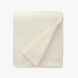 Sferra Pettra Throw in Eggshell Color | Duman Home