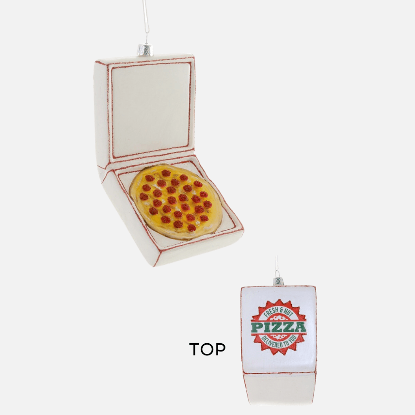Pizza Delivery Ornament | Duman Home