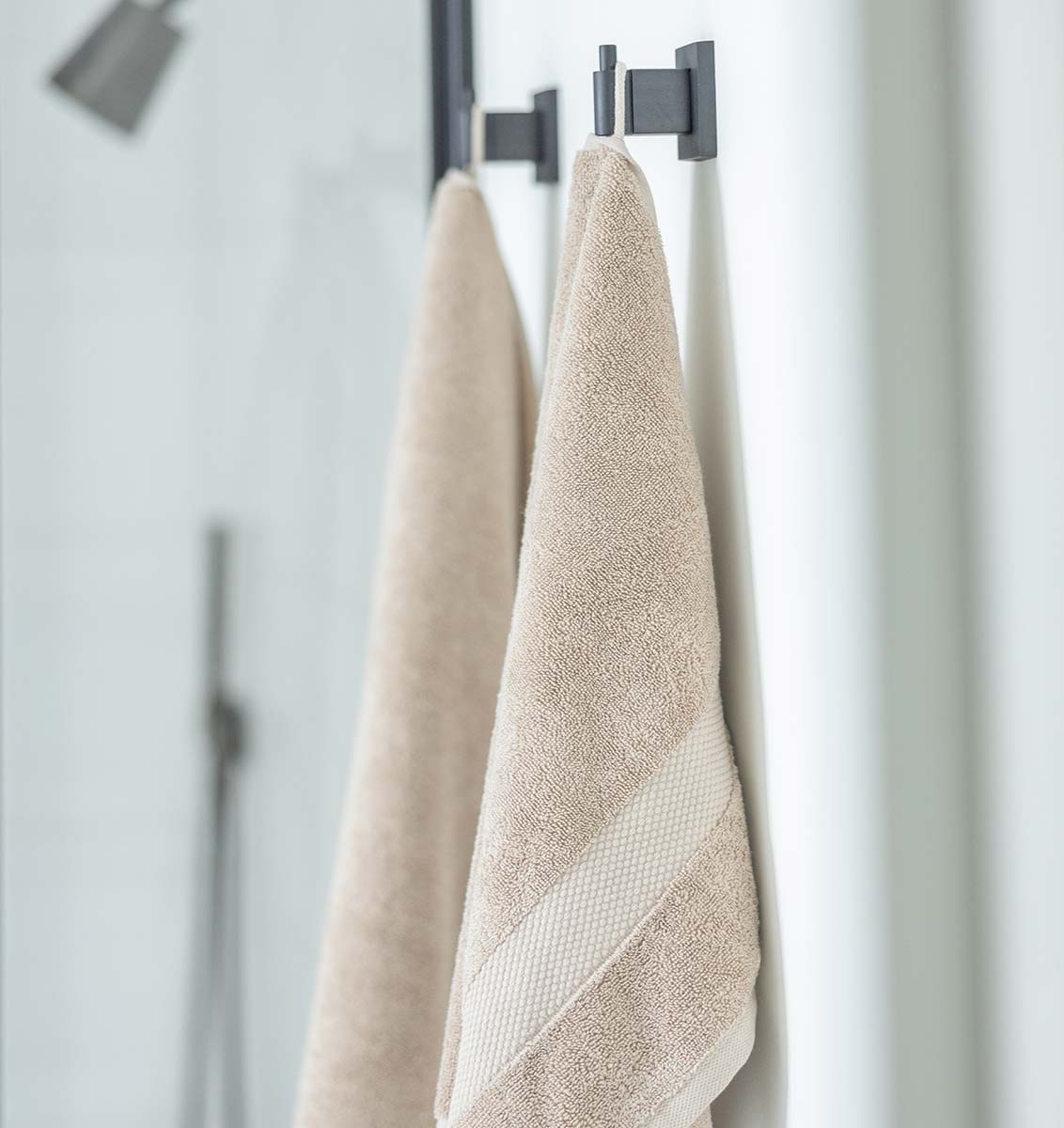 Premium Turkish Cotton Towels Hanging | Duman Home