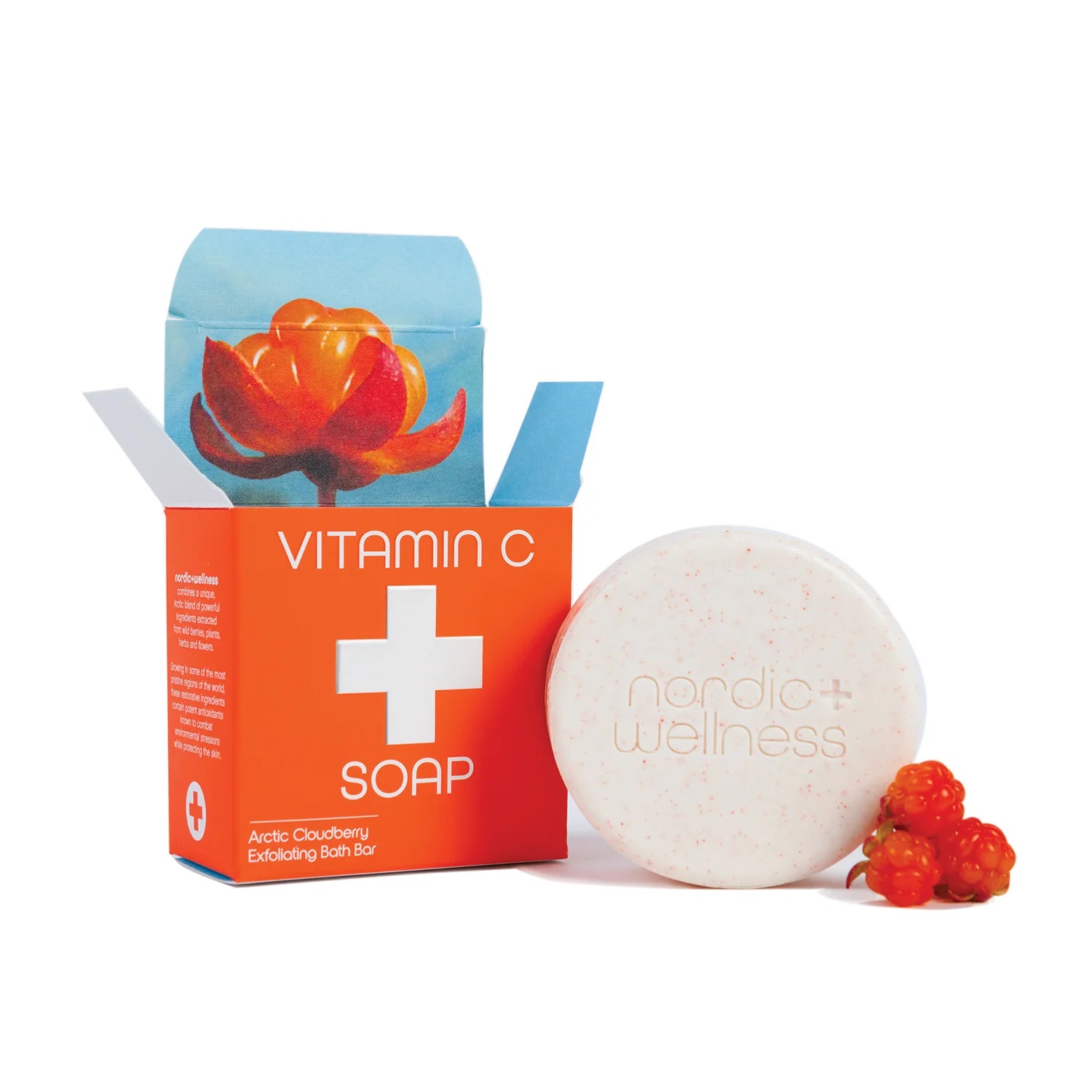 Nordic + Wellness Vitamin C Hemp Bar Soap with Cloudberry