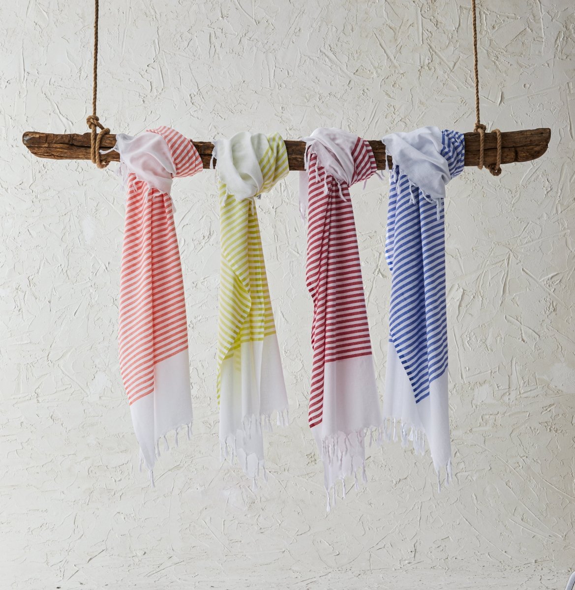 White Imbat Peshtemals | Duman Home