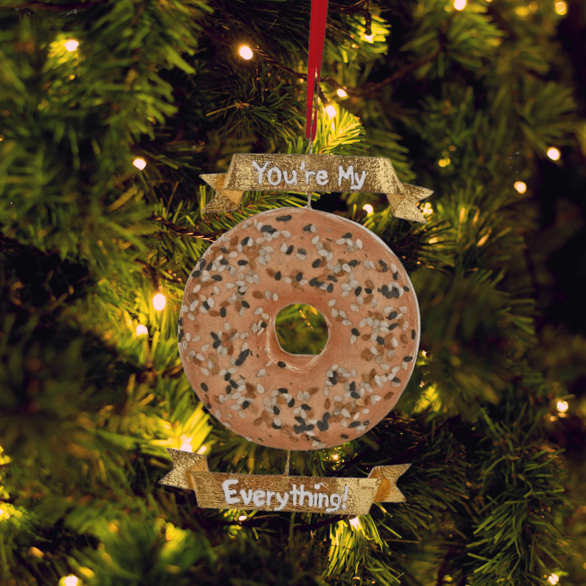 You're My Everything Bagel Christmas Ornament | Duman Home