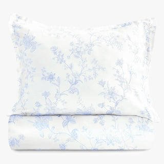 Garden Bouquet Duvet Sets Light Blue | Duman Home