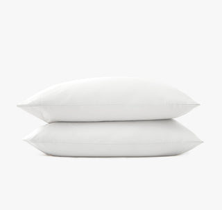 Percale Organic Pillowcase Set White | Duman Home