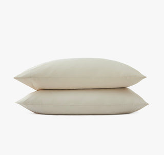 Percale Organic Pillowcase Set Bone | Duman Home
