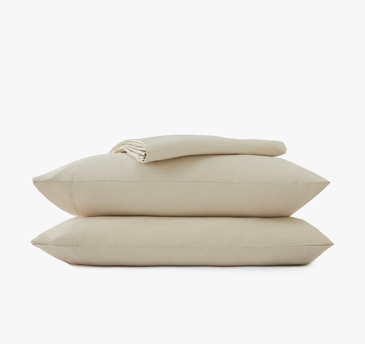 Percale Organic Sheet Set Bone | Duman Home