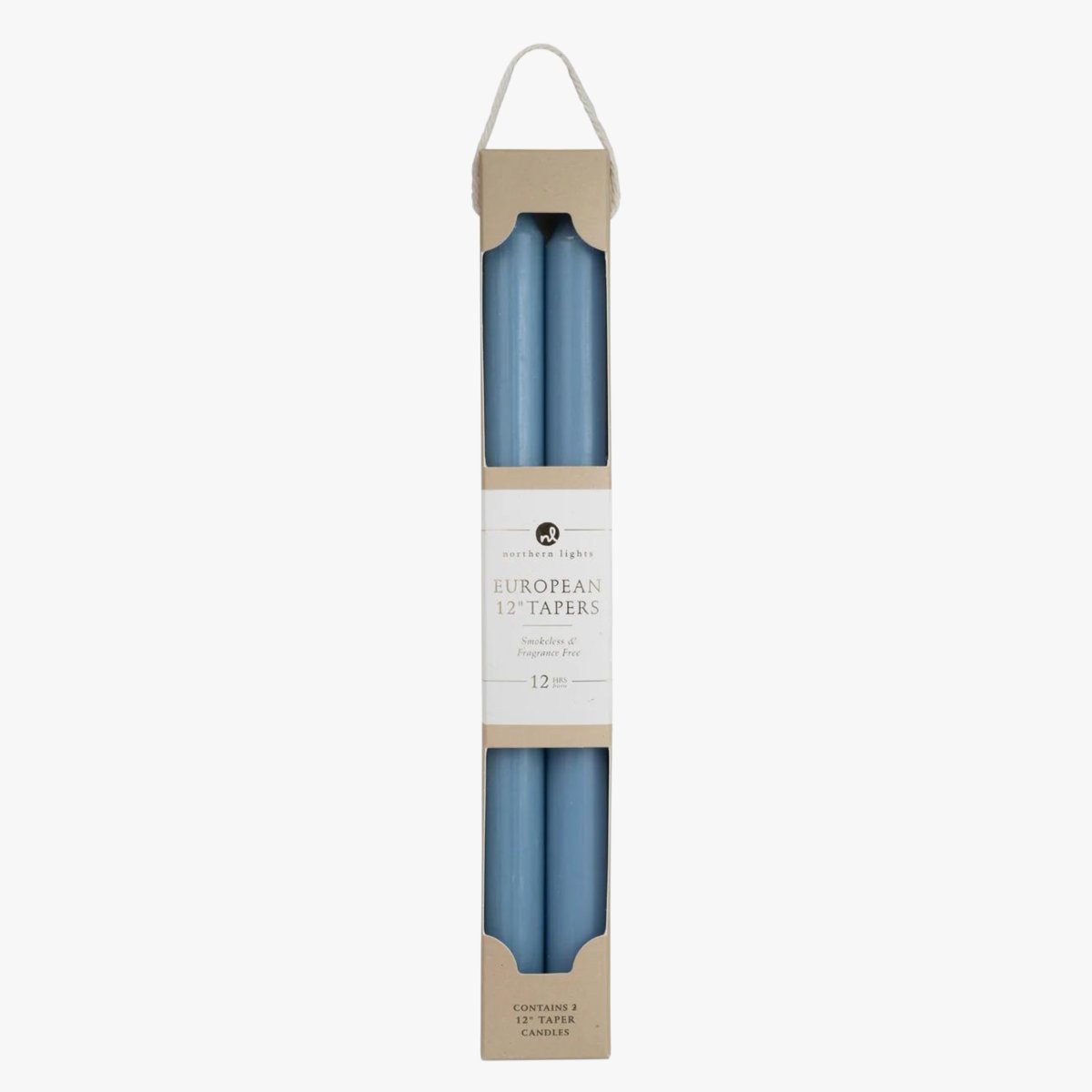 12" Classic Taper Set Prairie Blue Color| Duman Home