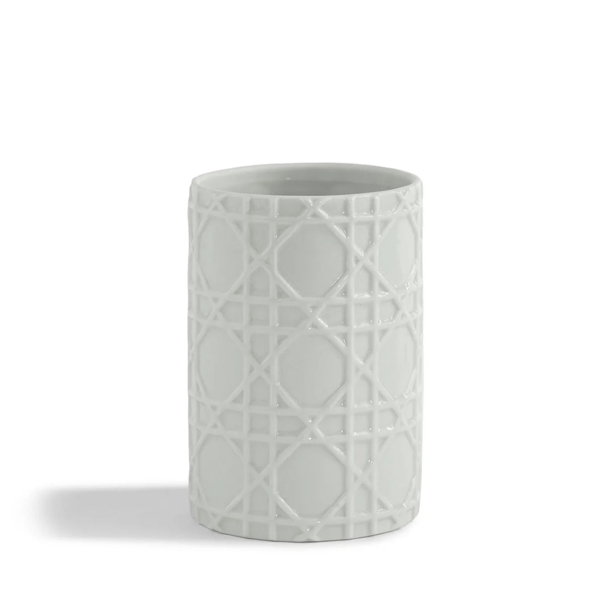 Rattan Bath Accessories Tumbler | Duman Home