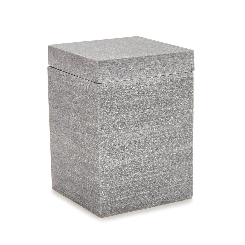 Slate Bath Accessories Cotton Jar | Duman Home