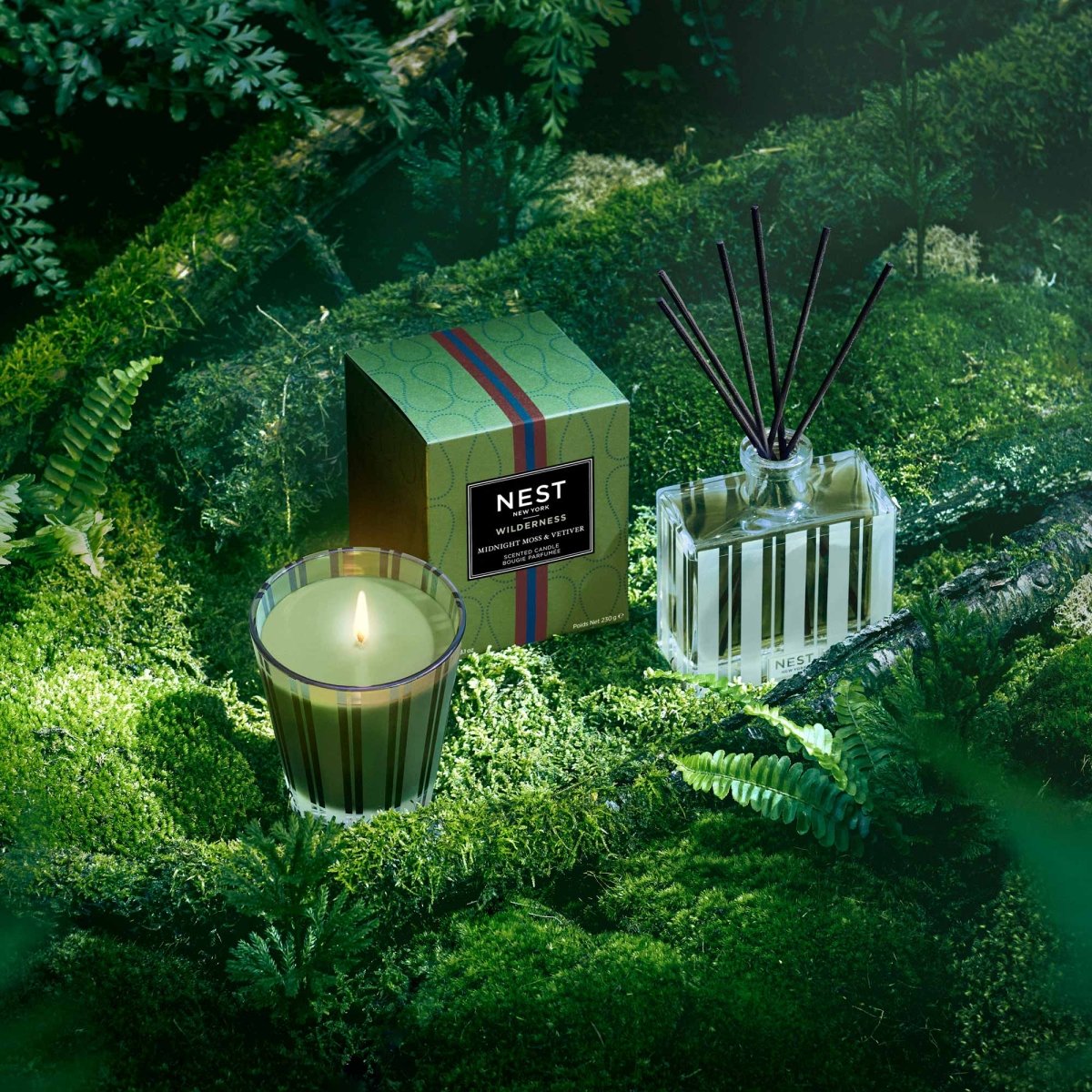 Nest Midnight Moss & Vetiver Reed Diffuser