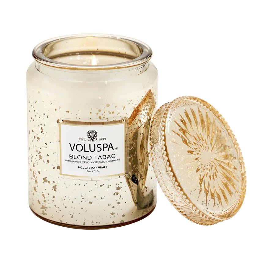 Voluspa Blond Tabac Large Jar Candle