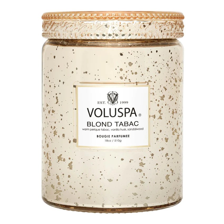 Voluspa Blond Tabac Large Jar Candle