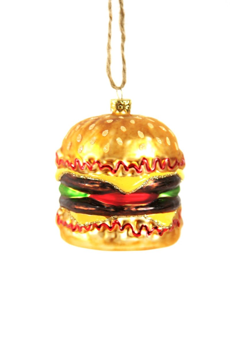 Double Cheeseburger Ornament