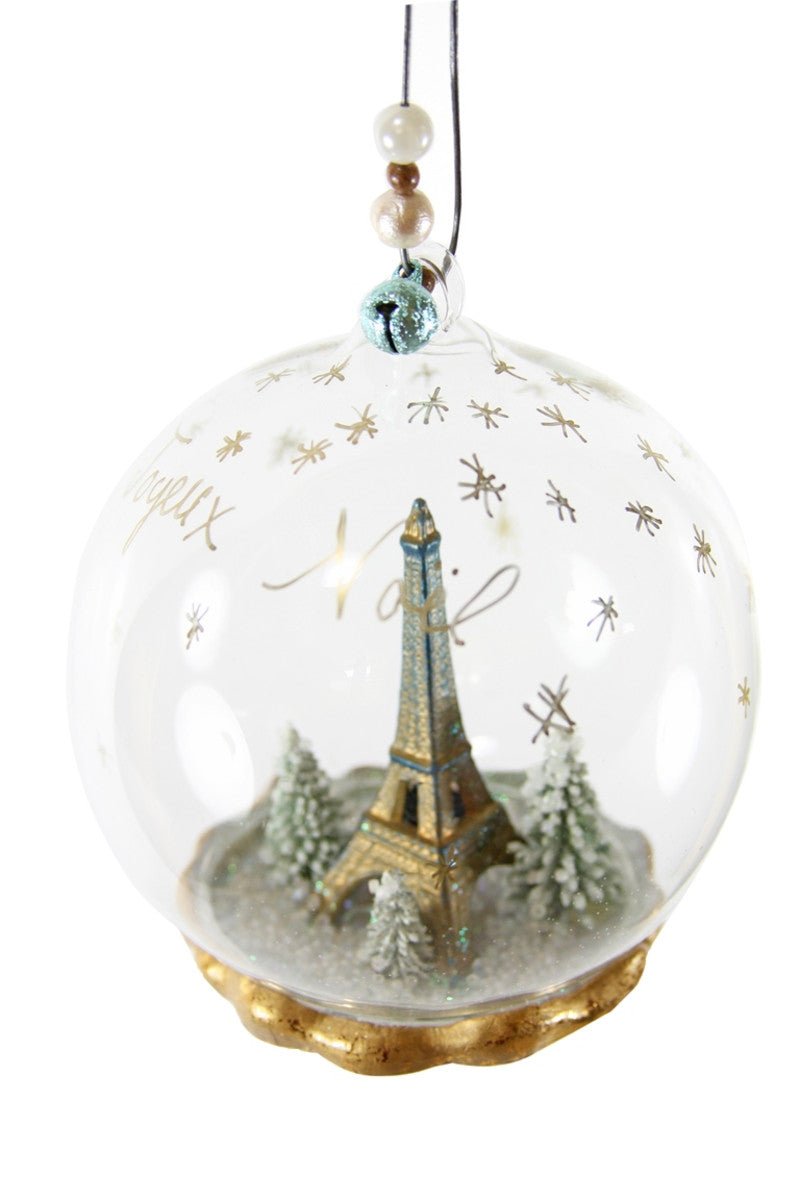 Joyeux Noel Globe Ornament