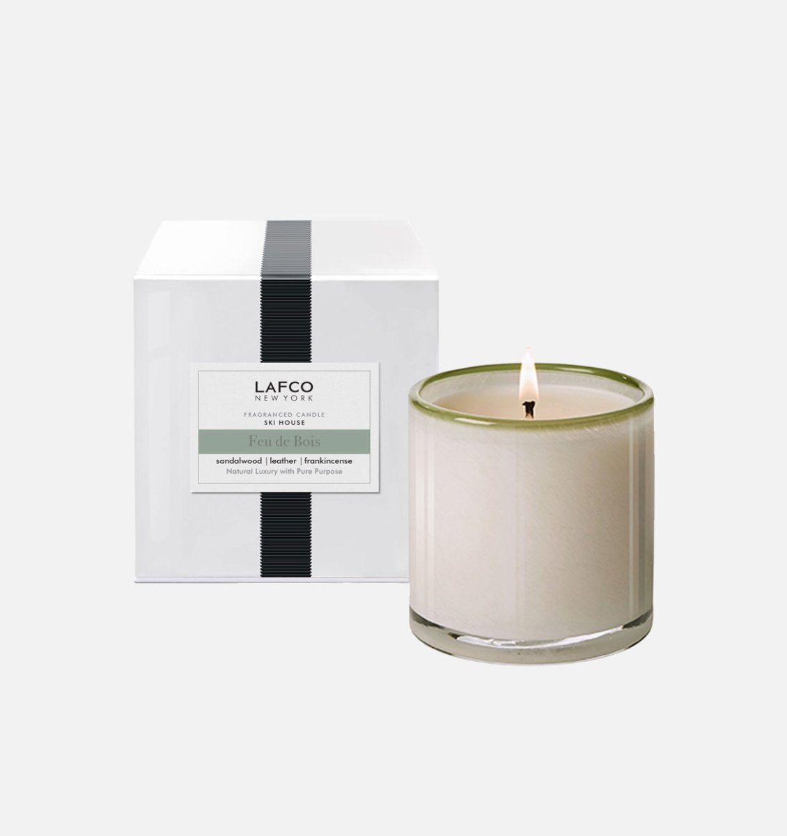 Lafco Feu De Bois Signature 6.5oz Candle | Duman Home