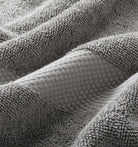 Premium Turkish Cotton Towel Iron Detail | Duman Home