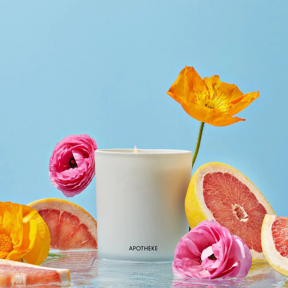 Apotheke  Candle with Grapefruit and Flowers | Duman Home