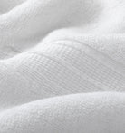 Super-Plush Towel White Detail | Duman Home